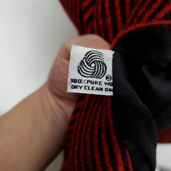 VTG Pauline Trigere Wool Old Money Vintage Longline Double Breasted Peacoat - Picture 4 of 14